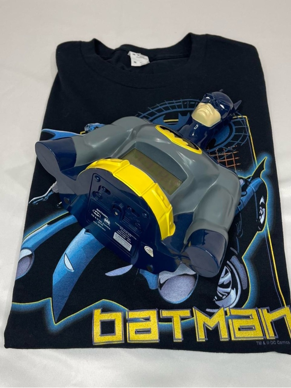 Batman Graphic Tee with Batmobile - Black and Blue